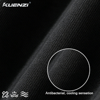 Camiseta Kuenzi de Manga Corta con Sensación Fresca, Anti-Pilling, Absorbente de Sudor, de Gran Gramaje (305GSM), 100% Algodón, Antibacteriana 7A para Mujer