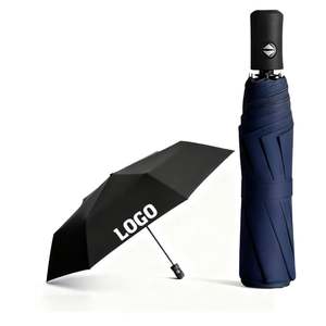 Parapluie promotionnel personnalisable WW5176 avec logo imprimé, pare-soleil, parapluie coupe-vent par sublimation, cadeau promotionnel, vente en gros à bas prix - Product Image 1