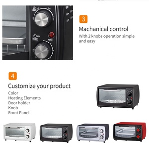Mini <span class=keywords><strong>four</strong></span> électrique portatif multifonctionnel 10L <span class=keywords><strong>grille</strong></span>-<span class=keywords><strong>pain</strong></span> et <span class=keywords><strong>four</strong></span> à pizza pour la cuisine avec ETL - Product Image 5