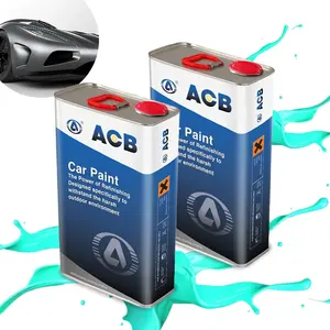 Proveedor de pintura ACB de China, precio al por mayor, pintura en aerosol de reacabado automático de alto brillo, capa transparente 2K