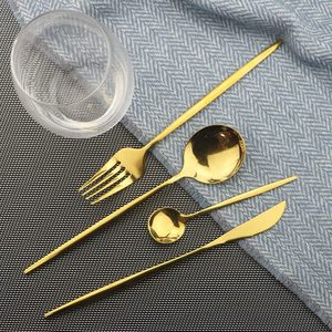 Ensemble d'ustensiles de luxe tout-en-un en plastique durable avec cuillère, fourchette, couteau, baguettes, résistant au lave-vaisselle, idéal pour les voyages - Product Image 3