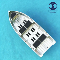 Plataforma de Asiento Desmontable de 3.5m a 5.2m, Bote de Pesca de Alta Calidad y Alta Velocidad, Bote de Aluminio