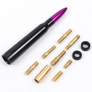 Antena Decorativa Universal para Techo de Coche de Aleación de Aluminio, Antena Corta en Forma de Bala para Vehículos Todoterreno, Piezas de Modificación de Coche - Product Image 2