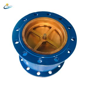 Jhy gang tay điều khiển thủy lực một chiều im lặng chống chảy ngược dừng DN65 dn400 mặt bích ống nước kiểm tra van - Product Image 6