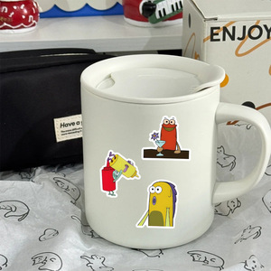50 Pegatinas de Anime en Oferta, Resistentes al Agua, para Decoración de Patinetas, Equipaje, Portátiles, Lindas Pegatinas de Dibujos Animados de Los Simpson - Product Image 5