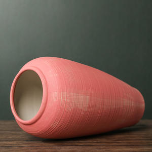 Vase à fleurs en céramique Art Déco, style <span class=keywords><strong>pot</strong></span> <span class=keywords><strong>de</strong></span> Fujian, vase <span class=keywords><strong>de</strong></span> table ou <span class=keywords><strong>de</strong></span> sol, <span class=keywords><strong>pot</strong></span> hydroponique pour lys - Product Image 3