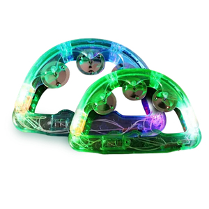 <span class=keywords><strong>Pandereta</strong></span> LED intermitente Panderetas iluminadas para luces navideñas - Product Image 4