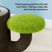 Rascador para Gatos de Sisal Multicapa Moderno de Alta Calidad, Torre para Gatos Moderna con Poste Rascador, Marco para Trepar