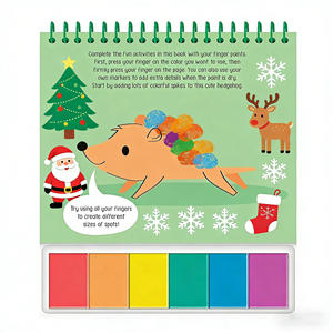 Libro <span class=keywords><strong>de</strong></span> Colorear Mágico con Agua <span class=keywords><strong>para</strong></span> Niños, Personalizado, Transfronterizo, Libro <span class=keywords><strong>de</strong></span> Dibujo y Coloreo con Acuarelas Hechas a Mano, con Pintura No Tóxica - Product Image 2