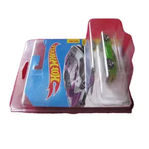 Custom package PET PVC hotwheels cardboard clamshell thermoformed retail blister