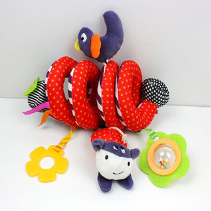 Vendita calda passeggino a spirale divano morbido letto per bambini appeso giocattolo Mobile modello di attività personalizzato presepe seggiolino per auto in cotone PP - Product Image 6