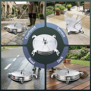เครื่องทำความสะอาดพื้นผิว Mosmatic Patio Whirlaway สำหรับสระว่ายน้ำ พื้นเรียบ อุตสาหกรรม และพื้นผิวที่ต้องการทำความสะอาดระดับสูง - Product Image 3