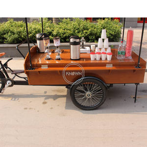 Tricycle de vente ambulante OEM pour café et snacks, chariot à café pour événements, commerce de <span class=keywords><strong>rue</strong></span> et restauration en plein air - Product Image 5