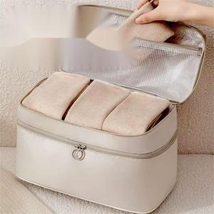 Oxford tissu femmes voyage soutien-gorge Pack sac <span class=keywords><strong>de</strong></span> rangement multi-fonction <span class=keywords><strong>sous</strong></span>-vêtements chaussettes cache-poussière organisateur classique PC pour garde-robe - Product Image 1