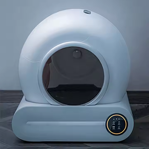 Litière automatique intelligente pour chat avec contrôle tactile Wi-Fi, faible bruit, auto-nettoyante, application Wi-Fi, contrôle tactile - Product Image 3