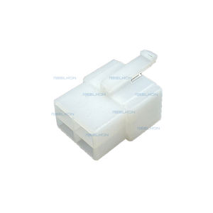 Conector Automotriz Macho <span class=keywords><strong>de</strong></span> 4 Pines PA66 Blanco para Cableado Eléctrico 70413-6.3-11 para Autos y Motores - Product Image 2