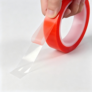 Cinta Adhesiva Acrílica de Doble Cara, Película de PET OPP sin Residuos, para Pegar Papel Tapiz, Decoración de Bodas, Uso Doméstico y de Oficina - Product Image 5