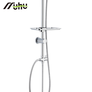 Set <span class=keywords><strong>Doccia</strong></span> di Lusso in Acciaio Inox 304 <span class=keywords><strong>con</strong></span> Deviatore, Sistema <span class=keywords><strong>Doccia</strong></span> per Bagno <span class=keywords><strong>con</strong></span> Doppia Testa Cromata - Product Image 4