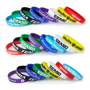 Suministro directo de fábrica Guangzhou, pulsera de silicona de alta calidad personalizada - Product Image 1