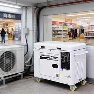 Générateur d'<span class=keywords><strong>essence</strong></span> silencieux de première classe 9 kW, construction durable et fonctionnement silencieux pour les chantiers, les voyages en camping et les besoins de secours à domicile - Product Image 6