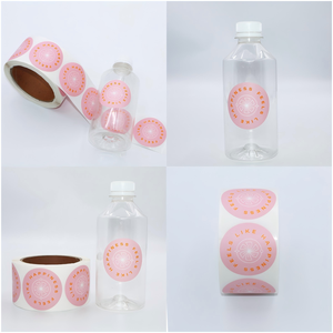 สติกเกอร์ไวนิลใสสีทองปรับแต่งได้ฉลากโลโก้ทนทานสำหรับผลิตภัณฑ์เครื่องสำอางน้ำหอมยาทาเล็บบรรจุภัณฑ์แชมพู - Product Image 5