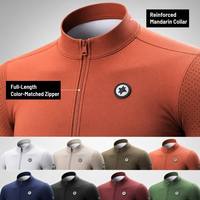 Vêtements de cyclisme sur route et VTT personnalisés multicolores, veste de cyclisme respirante à manches longues, maillots de cyclisme pour hommes