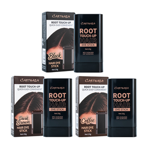 Bâton de coloration capillaire brun foncé semi-permanent 20g, application facile pour tous types de cheveux - Product Image 1