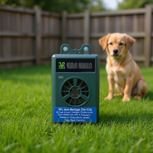 Dispositif anti-aboiement ultrasonique, dissuasion des aboiements, intérieur/extérieur, contrôle des aboiements de chien, portée de 49,2 pieds, batterie rechargeable - Product Image 2
