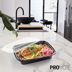 Contenedor de comida para llevar con bisagras, ecológico, de PP, apto para microondas, para preparación de comidas, personalizado para restaurantes, venta al por mayor de fabricante chino - Product Image 4