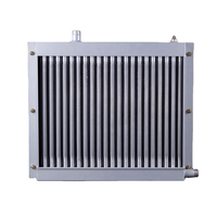 Radiateur Hydronique 10 kW, Échangeur de Chaleur à Eau Chaude, Chauffage Industriel à Ventilo-Convecteur en Aluminium pour Aquaculture et Serres