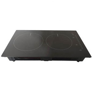 เตาแม่เหล็กไฟฟ้าสองหัวเตาแม่เหล็กไฟฟ้าใช้ในบ้านสำหรับขายส่ง - Product Image 2