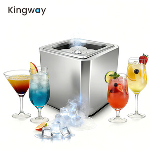 Máquina Comercial para Hacer Vasos de Vidrio Instantáneamente Escarchados, Enfriador de Vasos de Acero Inoxidable para Bares y Restaurantes, Congelador Rápido de Hielo Seco - Product Image 1