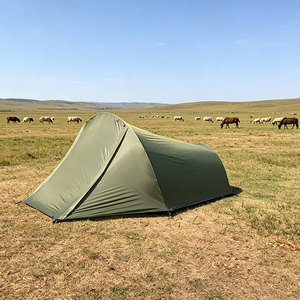 Carpa Compacta Plegable para 1-2 Personas, 1.58 kg, Ultraligera, PU3000, Impermeable, Antimosquitos, Perfecta para Excursionismo y Campamento al Aire Libre - Product Image 2