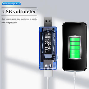 <span class=keywords><strong>USB</strong></span> QC2.0 3,0 voltaje actual Doctor capacidad del cargador de <span class=keywords><strong>USB</strong></span> 4-20V cargador Doctor del poder del voltímetro del medidor - Product Image 2