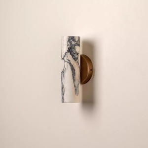 Lámpara de Pared de Mármol Natural Jia Wenjun, 220V LED, para Dormitorio, Sala de Estar, Iluminación Ambiental - Product Image 2