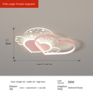 Lámpara de Techo Led para Dormitorio, Luz de Estudio Creativa, Nórdica, Simple, Moderna, Geométrica, Poligonal, Hueca, Dorada, Sala de Estar - Product Image 5