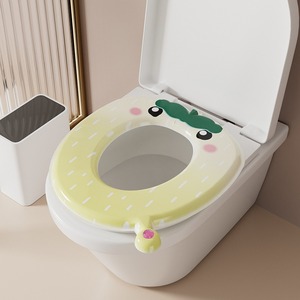 Waterproof <b>EVA</b> Toilet Seat Cover Thickened Ring Washable Antibacterial For All Seasons - Product Image 3