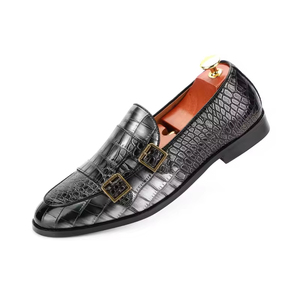 Chaussures habillées formelles de qualité supérieure pour hommes, confortables et élégantes, fabriquées à la main, sur mesure, augmentant la taille, disponibles en hiver - Product Image 3