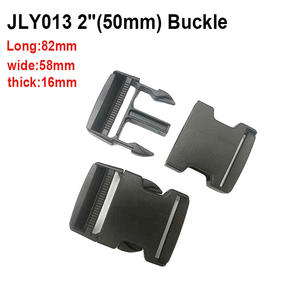 Hebilla de Plástico de Liberación Lateral Plana de 3/4 de Pulgada para Bolsas, Cinturones, Mochilas, Collares de Perro Tácticos, Correas, con Logotipo Personalizado - Product Image 5