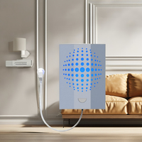 Trampa de luz LED UV electrónica para interiores eléctrica de 365nm para mosquitos, pulgas, moscas, frutas, Control de insectos, tablero de pegamento sostenible