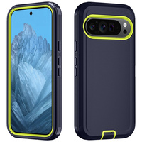 Étui de téléphone Lichicase haut de gamme avec charge sans fil et couleurs contrastées pour Google Pixel 9 9A 9 Pro 9 Pro XL, coque arrière magnétique