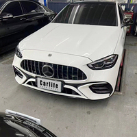 Kit de carrosserie de pare-chocs de bonne qualité pour Mercedes Benz Classe C W206 2022-Conversion au style C63 AMG.