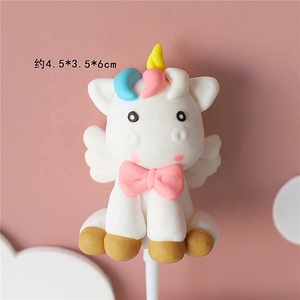 Décoration de gâteau <span class=keywords><strong>arc</strong></span>-<span class=keywords><strong>en</strong></span>-<span class=keywords><strong>ciel</strong></span> et licorne, <span class=keywords><strong>en</strong></span> stock, desserts à faire soi-même, décoration de table, pâtisserie - Product Image 3