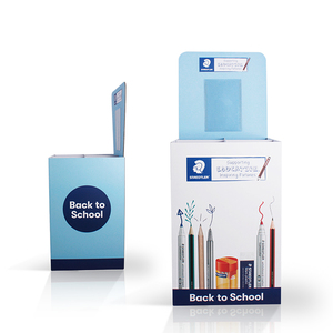 Khuyến Mãi Bút Chì Thùng Rác, Sách Pop Cardboard Bán Lẻ <span class=keywords><strong>Dump</strong></span> <span class=keywords><strong>Bin</strong></span> Hiển Thị Cho Văn Phòng Phẩm - Product Image 2