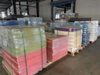 Ubin Mahjong Amerika Bertema Halloween 160pcs Ubin Bermotif Topi Penyihir Set Mahjong Akrilik Sihir Gelap untuk Hadiah Halloween, Pesta