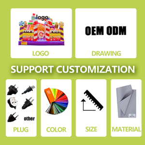 Château gonflable commercial de qualité supérieure avec toboggan combiné, château gonflable pour adultes, château gonflable pour enfants, fête, trampoline gonflable - Product Image 5