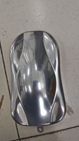 Pâte pigmentée en aluminium argenté miroir, effet de chromage en métal, pâte en aérosol pigmentée pour peinture de voiture