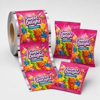 Film d'emballage souple imprimé sur mesure pour bonbons, oursons gélifiés et sachets de snacks - Fabricant de films d'emballage flexibles