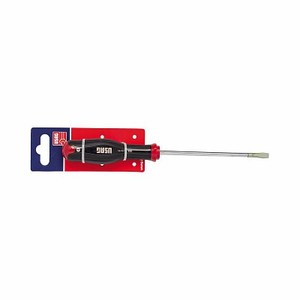 Tournevis Usag 350 mm à tête plate, qualité industrielle, poignée antidérapante, norme ISO 2380 D 324 - Product Image 1