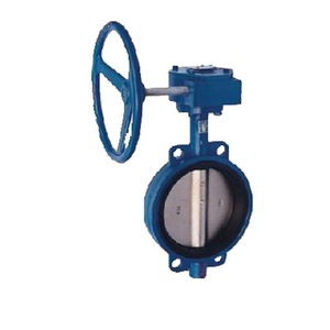 Vanne papillon à opercule Longyao Shuangyong pour turbine, en fonte ductile avec revêtement en caoutchouc, modèle D371X-16, pour utilisation en eau - Product Image 3